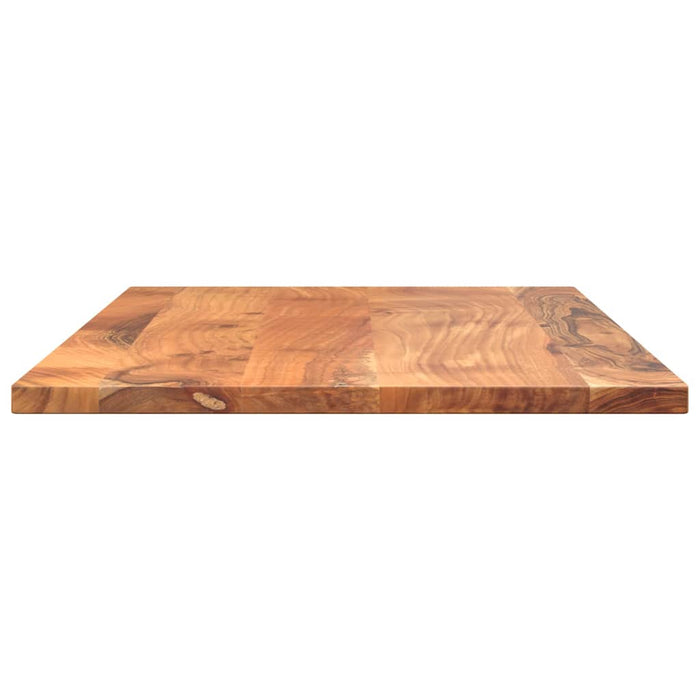 Blat de masă, 80x60x3,8 cm, dreptunghiular, lemn masiv acacia WALTI