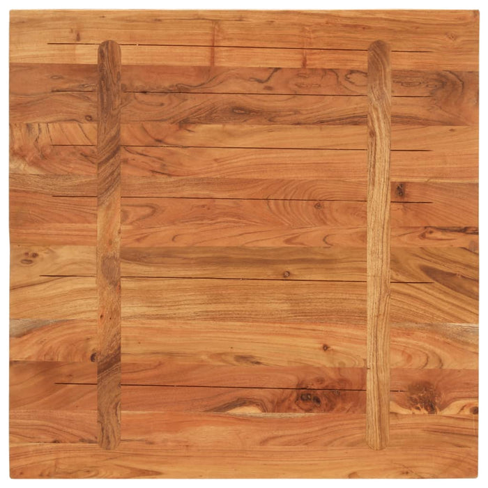 Blat de masă pătrată, 80x80x3,8 cm, lemn masiv de acacia WALTI