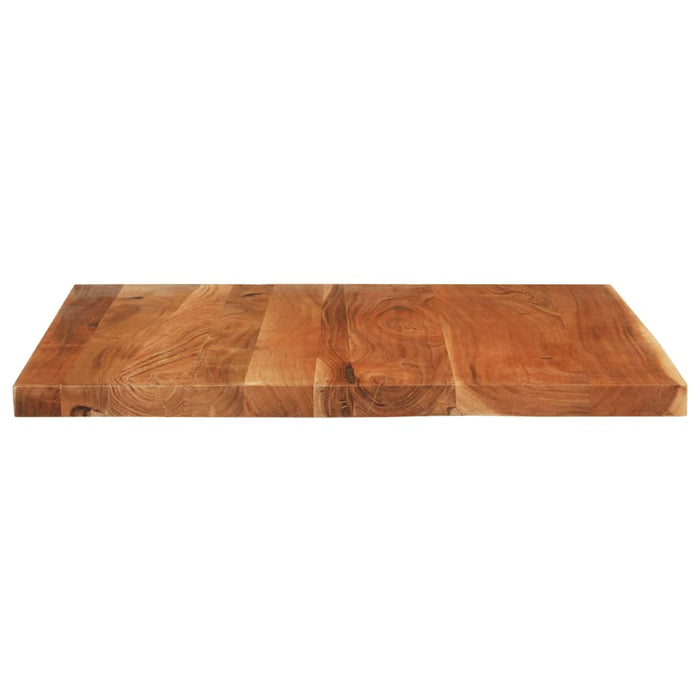 Blat de masă, 110x80x3,8 cm, dreptunghiular, lemn masiv acacia WALTI