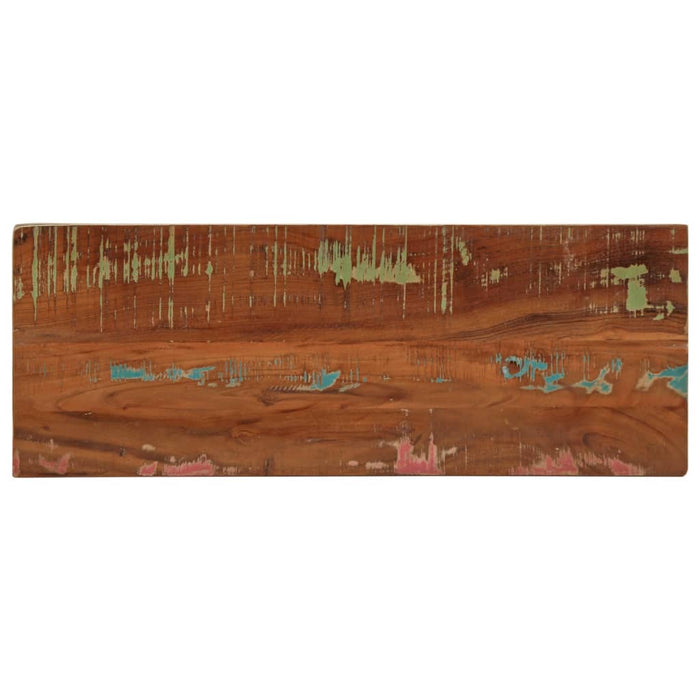 Blat de masă, 70x20x2,5 cm, dreptunghiular, lemn masiv reciclat WALTI