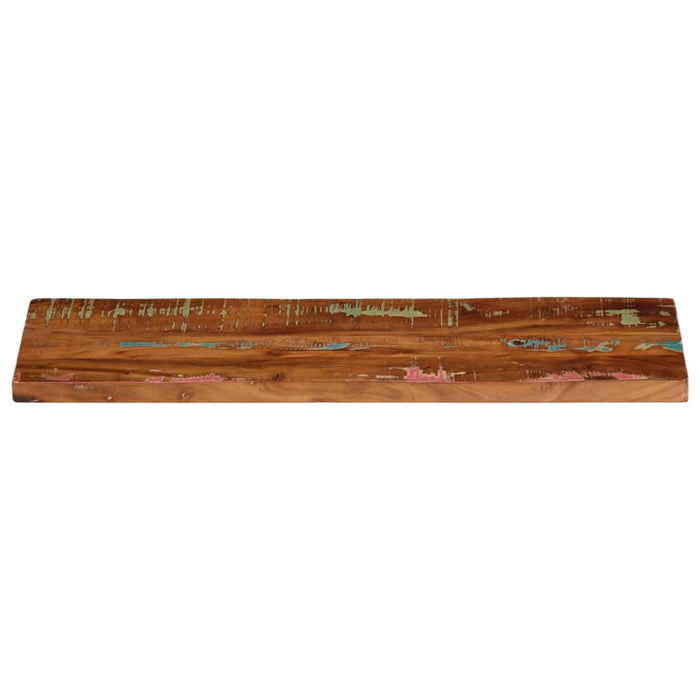 Blat de masă, 70x20x2,5 cm, dreptunghiular, lemn masiv reciclat WALTI