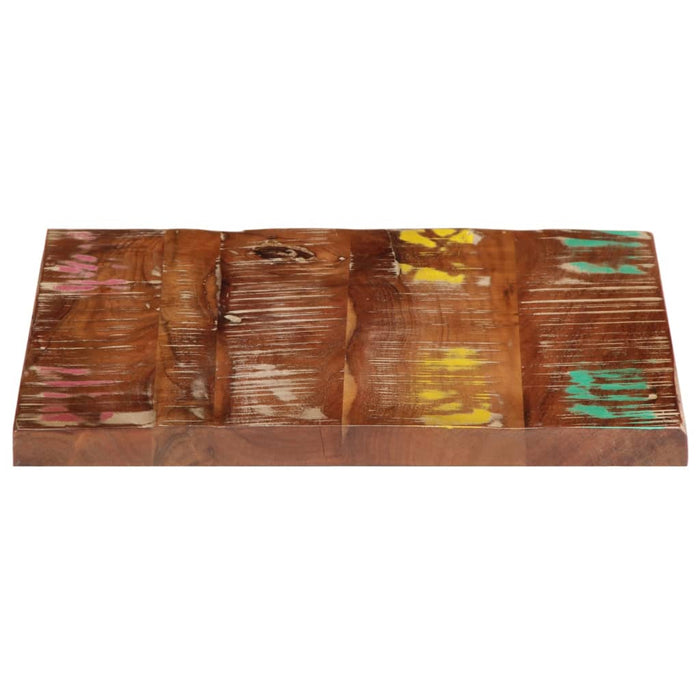 Blat de masă pătrată, 40x40x2,5 cm, lemn masiv reciclat WALTI