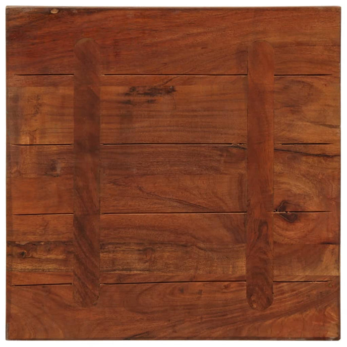 Blat de masă pătrată, 40x40x2,5 cm, lemn masiv reciclat WALTI
