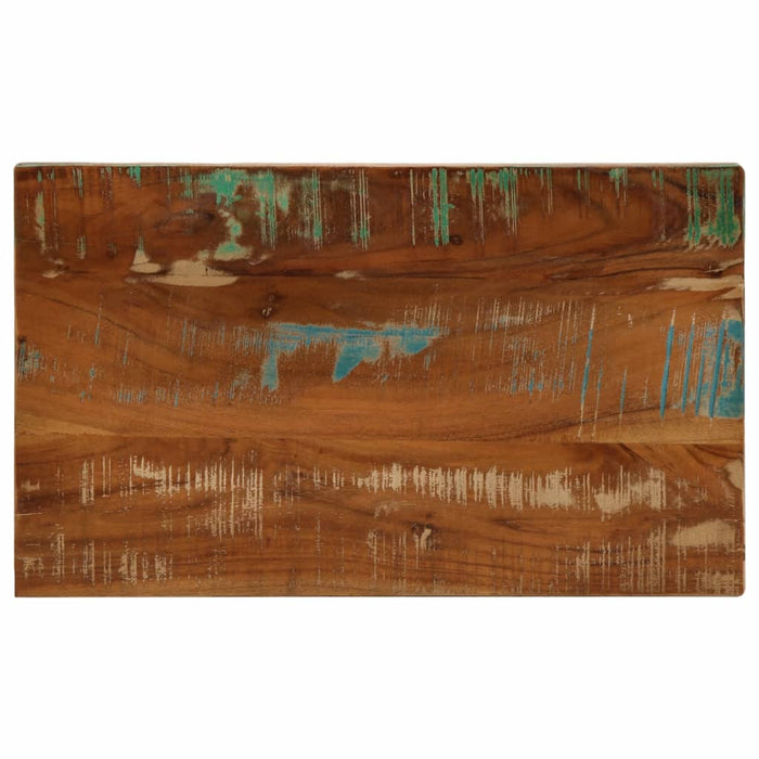 Blat de masă, 50x40x2,5 cm, dreptunghiular, lemn masiv reciclat WALTI