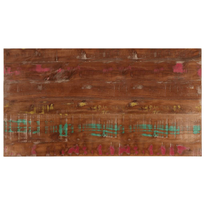 Blat de masă 120x60x2,5 cm dreptunghiular lemn masiv reciclat WALTI