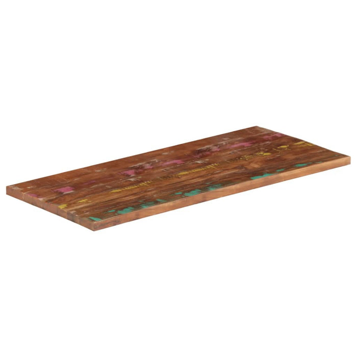 Blat de masă 120x60x2,5 cm dreptunghiular lemn masiv reciclat WALTI