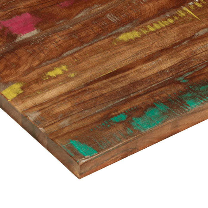 Blat de masă 120x60x2,5 cm dreptunghiular lemn masiv reciclat WALTI