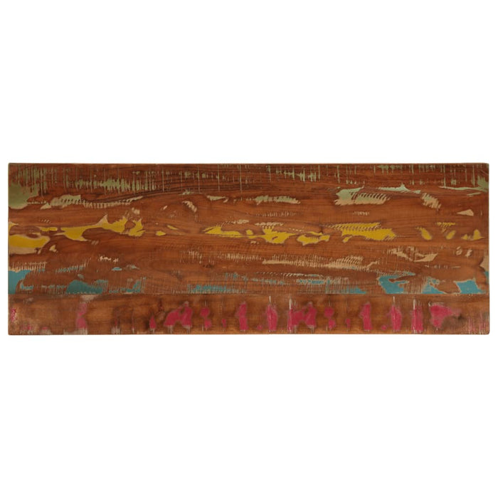 Blat de masă, 140x60x2,5cm, dreptunghiular, lemn masiv reciclat - WALTI WALTI