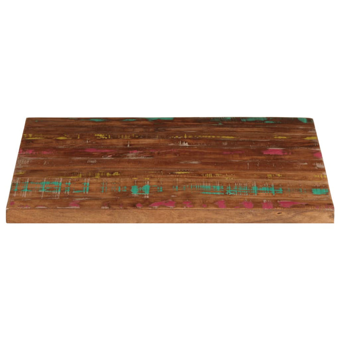 Blat de masă pătrat, 70x70x2,5 cm, lemn masiv reciclat WALTI