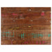 Blat de masă, 80x70x1,5 cm, dreptunghiular, lemn masiv reciclat - WALTI WALTI
