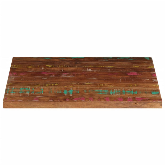 Blat de masă pătrat, 80x80x2,5 cm, lemn masiv reciclat - WALTI WALTI