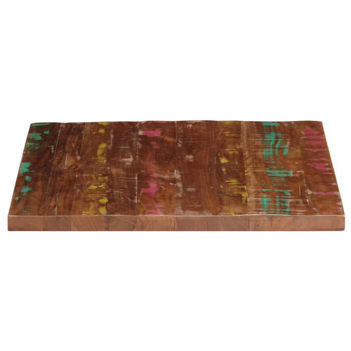 Blat de masă pătrat, 80x80x2,5 cm, lemn masiv reciclat - WALTI WALTI