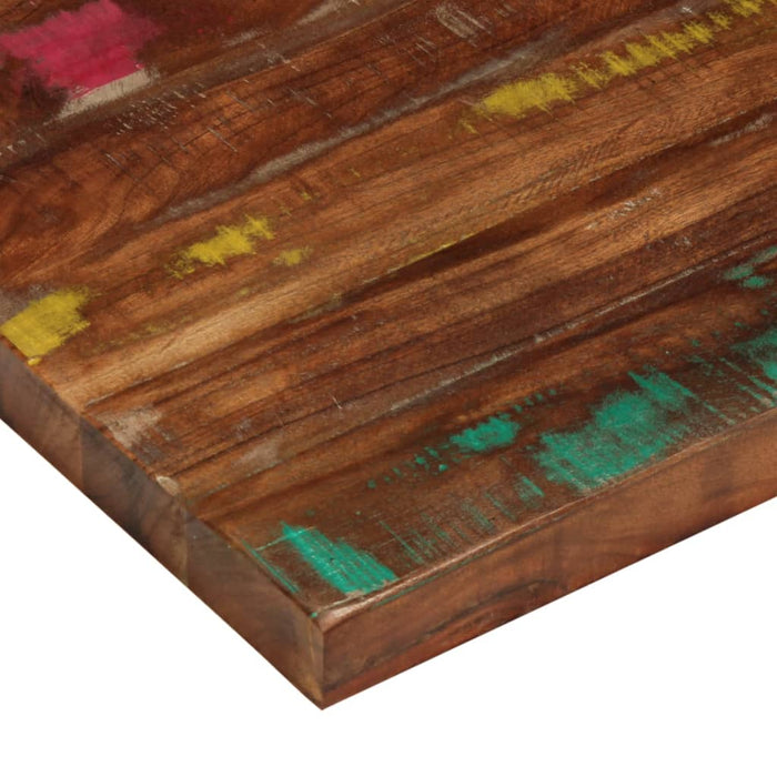 Blat de masă pătrat, 80x80x2,5 cm, lemn masiv reciclat - WALTI WALTI