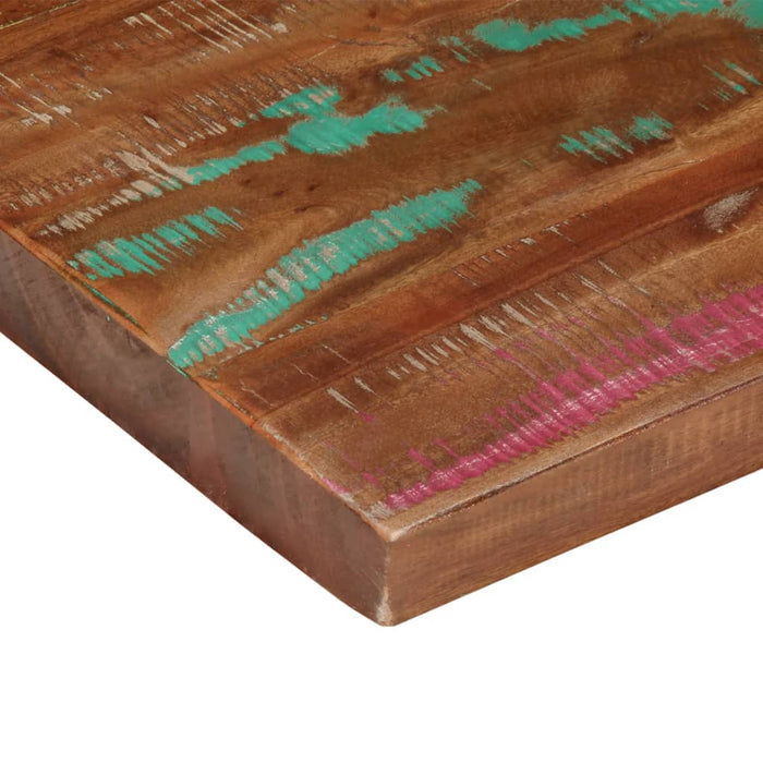 Blat de masă, 110x80x2,5cm, dreptunghiular, lemn masiv reciclat - WALTI WALTI