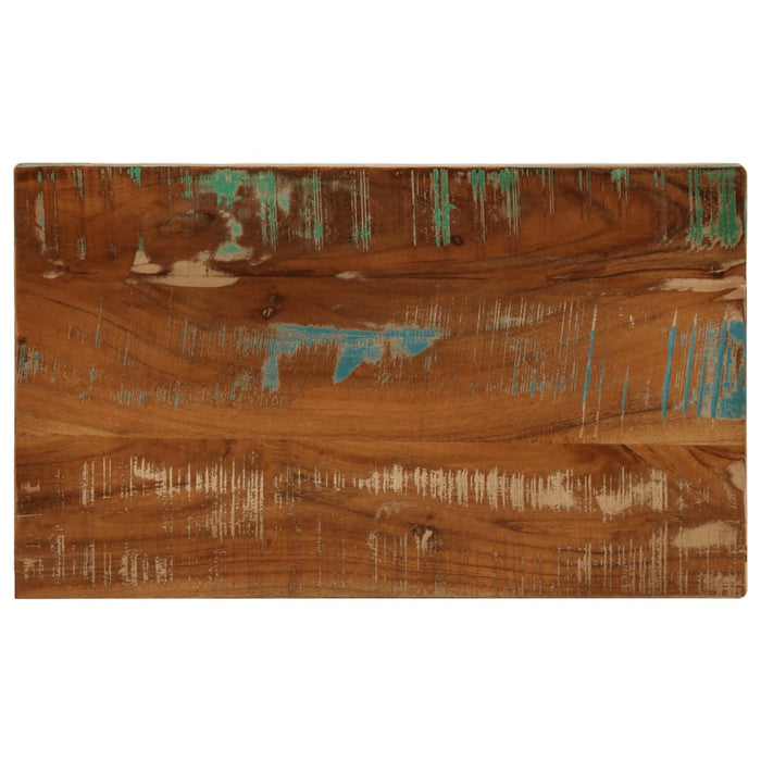 Blat de masă, 60x30x3,8 cm, dreptunghiular, lemn masiv reciclat - WALTI WALTI