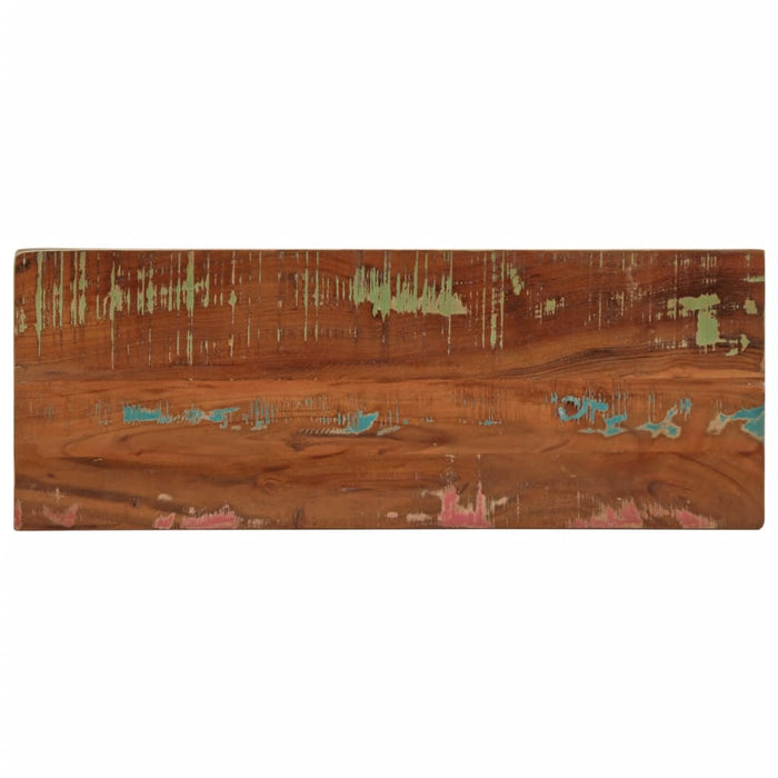 Blat de masă, 70x40x3,8 cm, dreptunghiular, lemn masiv reciclat WALTI