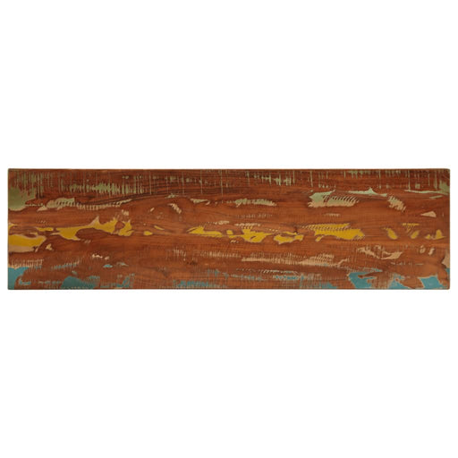 Blat de masă, 100x40x3,8cm, dreptunghiular, lemn masiv reciclat - WALTI WALTI