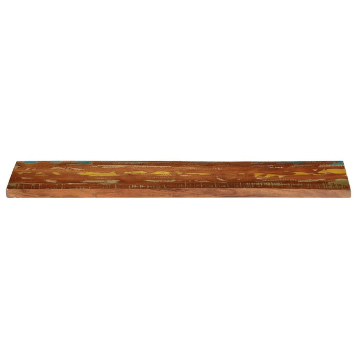 Blat de masă, 110x40x3,8cm, dreptunghiular, lemn masiv reciclat WALTI