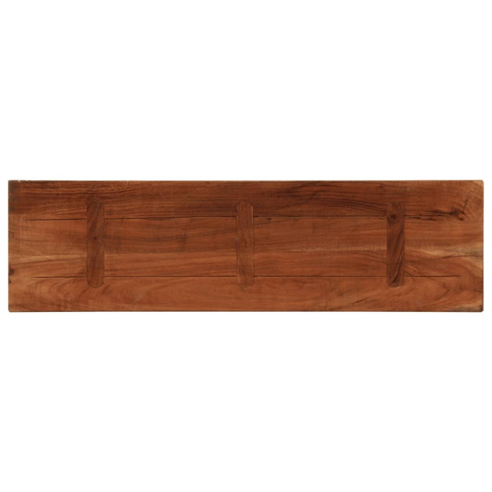 Blat de masă, 110x40x3,8cm, dreptunghiular, lemn masiv reciclat WALTI