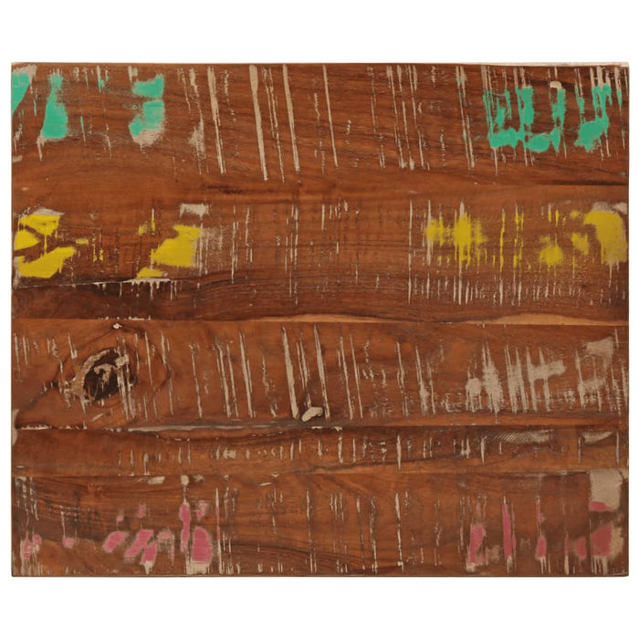 Blat de masă, 60x50x3,8 cm, dreptunghiular, lemn masiv reciclat - WALTI WALTI