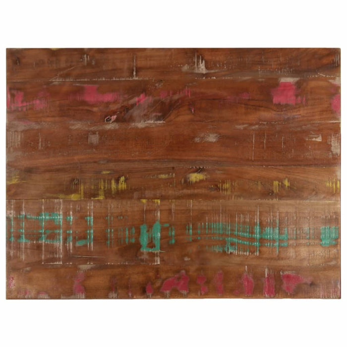 Blat de masă, 80x60x3,8 cm, dreptunghiular, lemn masiv reciclat - WALTI WALTI
