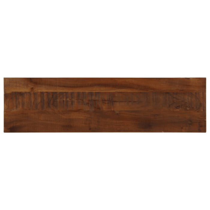 Blat de masă, 120x30x2,5cm, dreptunghiular, lemn masiv reciclat - WALTI WALTI