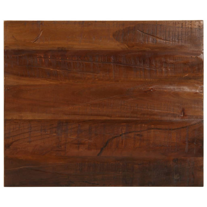 Blat de masă, 60x50x2,5 cm, dreptunghiular, lemn masiv reciclat WALTI