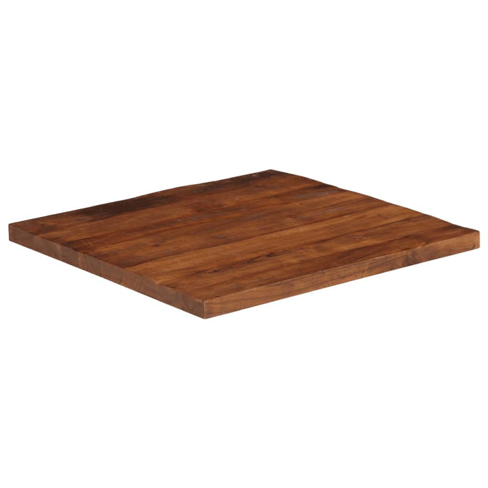 Blat de masă pătrat, 70x70x2,5 cm, lemn masiv reciclat WALTI