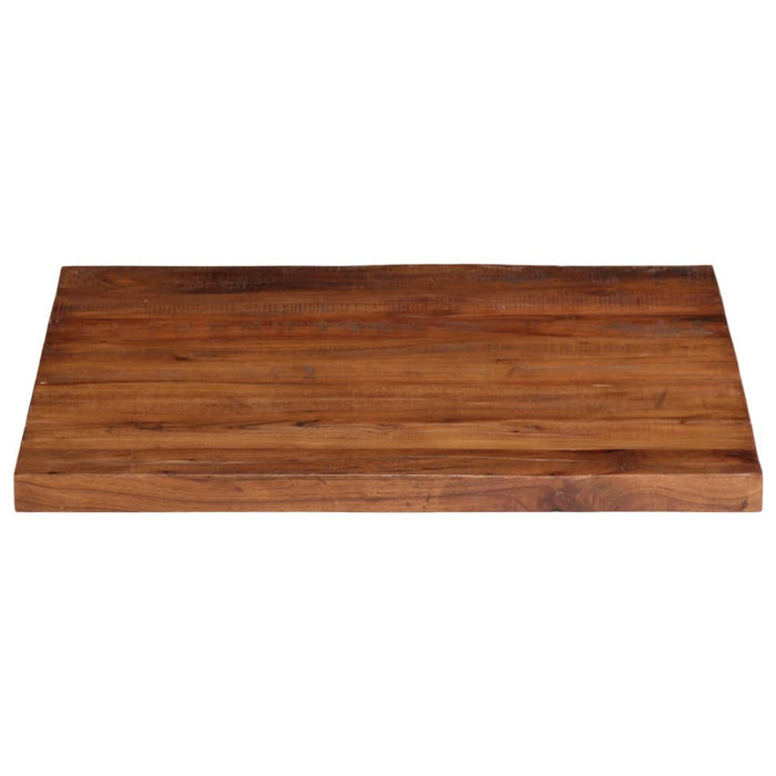 Blat de masă pătrat, 70x70x2,5 cm, lemn masiv reciclat WALTI