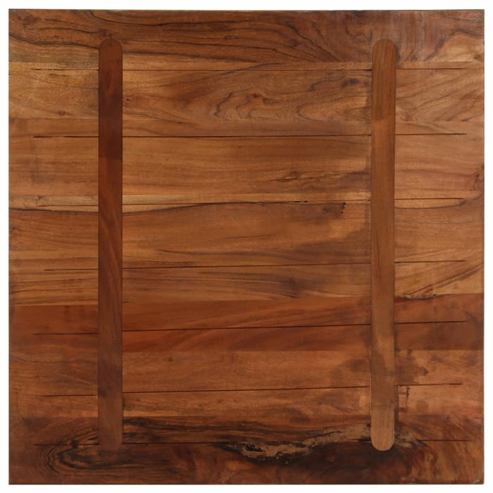 Blat de masă pătrat, 70x70x2,5 cm, lemn masiv reciclat WALTI