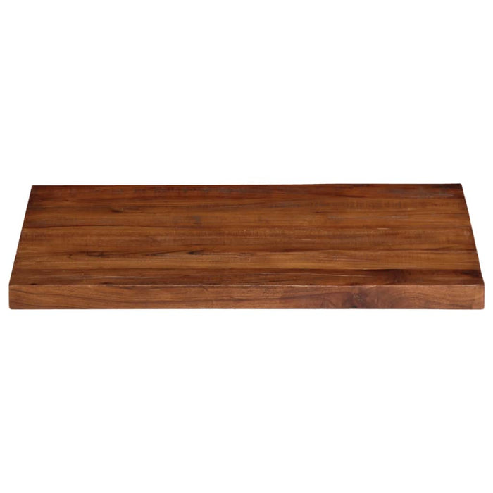 Blat de masă, 80x70x2,5 cm, dreptunghiular, lemn masiv reciclat - WALTI WALTI