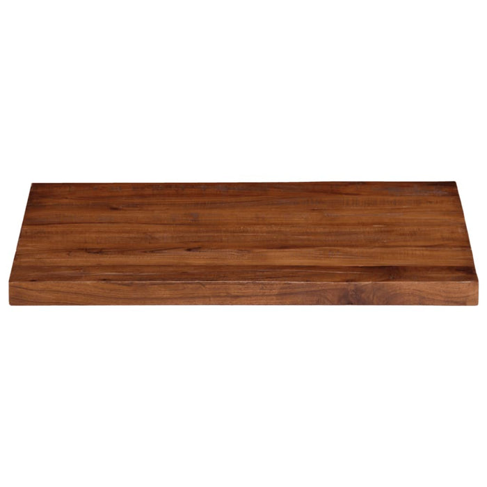 Blat de masă, 90x70x2,5 cm, dreptunghiular, lemn masiv reciclat - WALTI WALTI