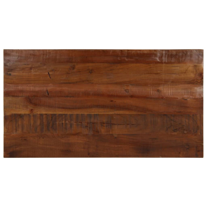 Blat de masă, 100x70x2,5cm, dreptunghiular, lemn masiv reciclat - WALTI WALTI