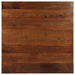 Blat de masă pătrat, 80x80x2,5 cm, lemn masiv reciclat - WALTI WALTI