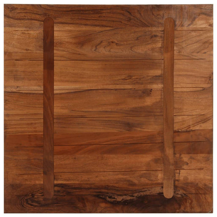 Blat de masă, 90x90x2,5 cm, pătrat, lemn masiv reciclat - WALTI WALTI