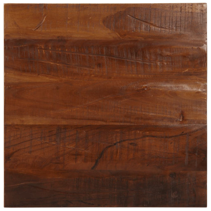 Blat de masă pătrată, 40x40x3,8 cm, lemn masiv reciclat - WALTI WALTI