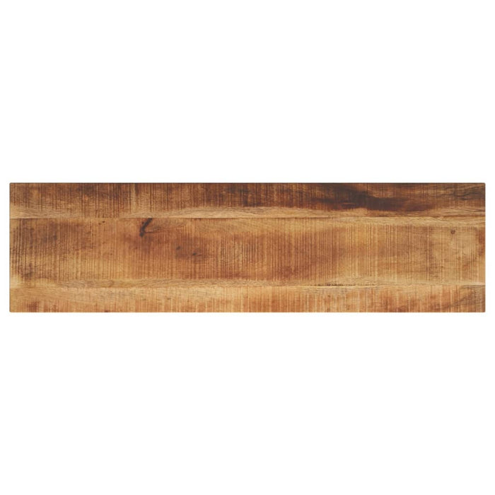 Blat masă, 110x30x2,5 cm, dreptunghiular, lemn masiv mango brut WALTI