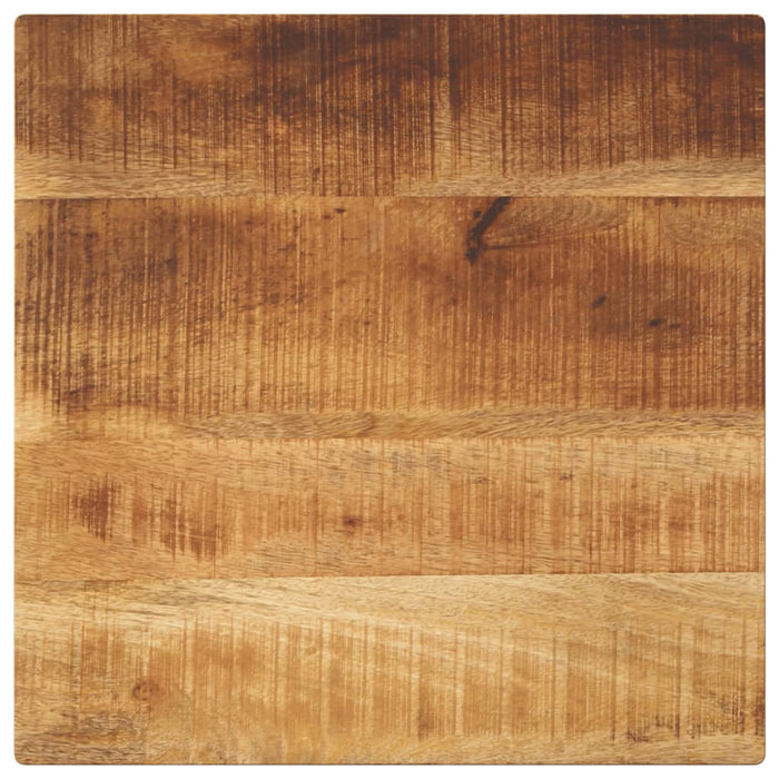 Blat de masă pătrat, 60x60x1,5 cm, lemn masiv mango brut WALTI
