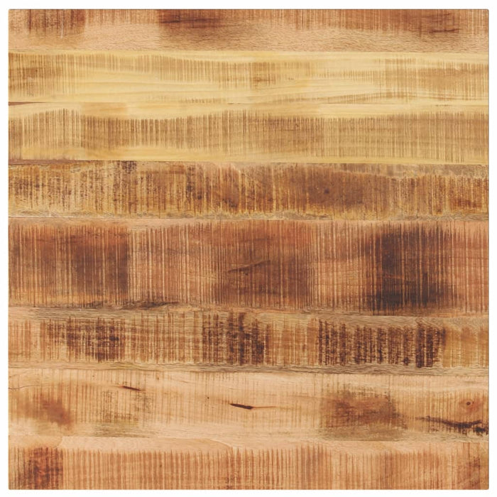 Blat de masă pătrat, 70x70x1,5 cm, lemn masiv mango brut - WALTI WALTI