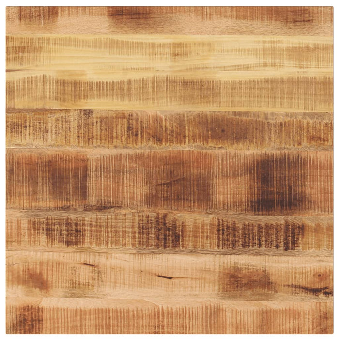 Blat de masă pătrat, 80x80x1,5 cm, lemn masiv mango brut - WALTI WALTI