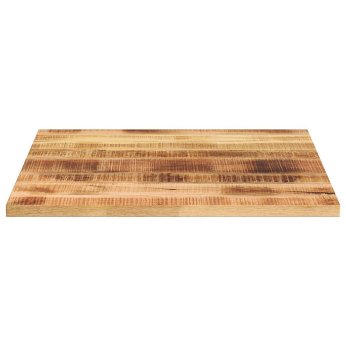 Blat de masă pătrat, 80x80x2,5 cm, lemn masiv mango brut - WALTI WALTI
