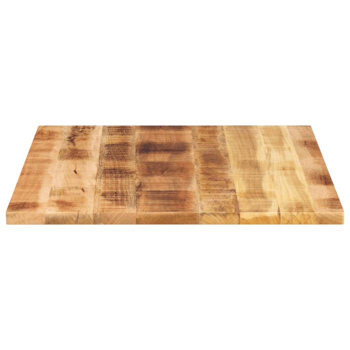 Blat de masă 100x80x2,5 cm dreptunghiular lemn masiv mango brut - WALTI WALTI