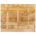 Blat de masă 100x80x2,5 cm dreptunghiular lemn masiv mango brut - WALTI WALTI