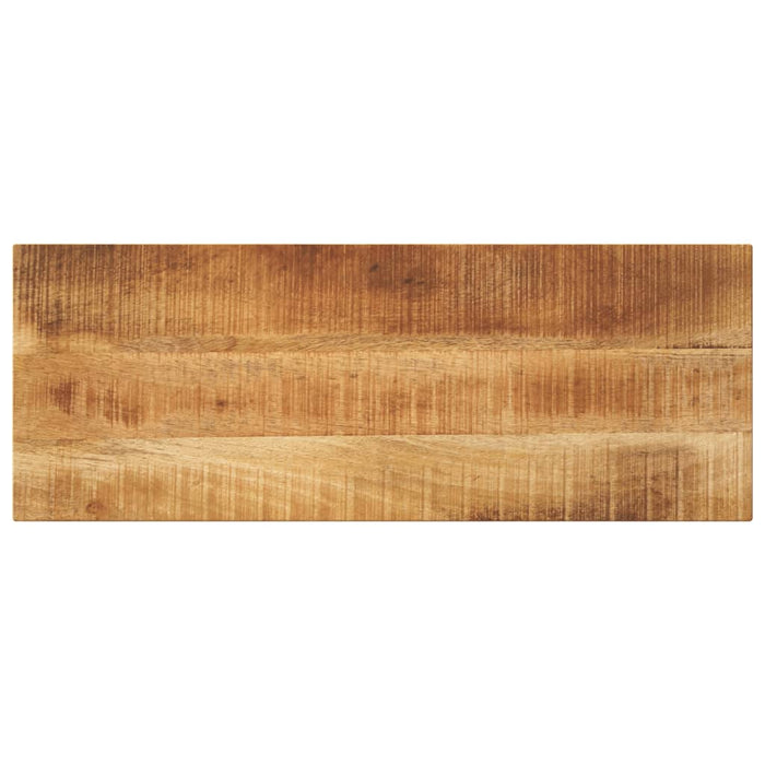 Blat masă, 70x20x3,8 cm, dreptunghiular, lemn masiv mango brut WALTI
