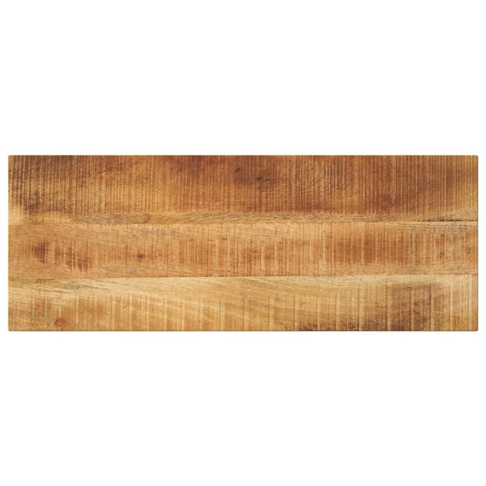 Blat masă, 90x20x3,8 cm, dreptunghiular, lemn masiv mango brut WALTI