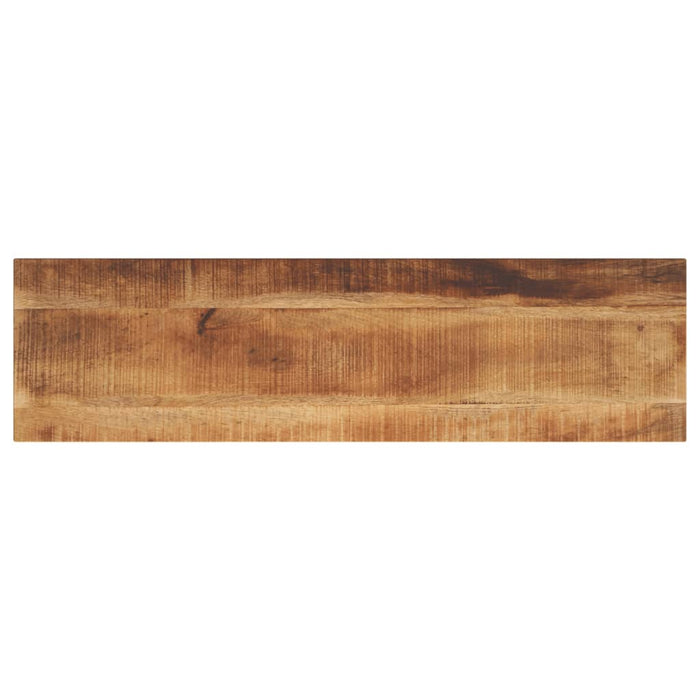 Blat masă, 110x30x3,8 cm, dreptunghiular, lemn masiv mango brut WALTI
