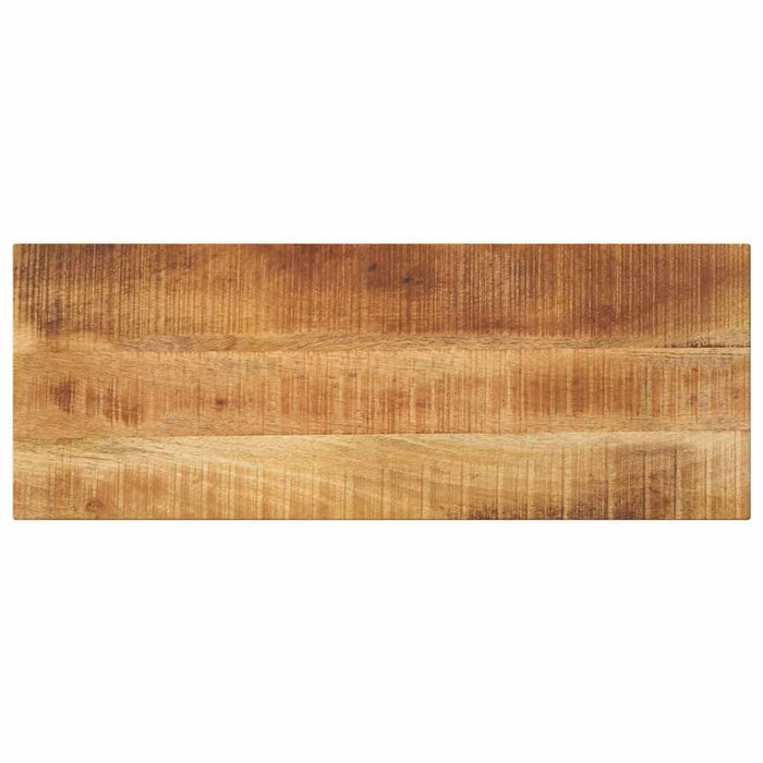 Blat masă, 70x40x3,8 cm, dreptunghiular, lemn masiv mango brut WALTI