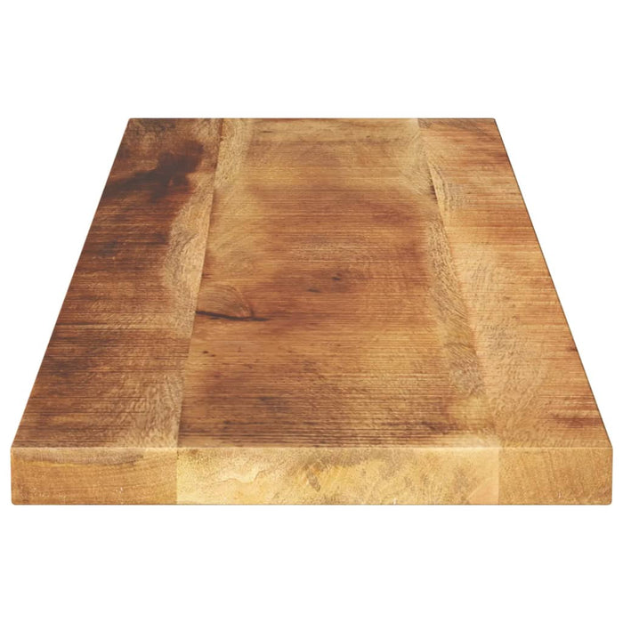 Blat de masă 120x40x3,8 cm dreptunghiular lemn masiv mango brut WALTI
