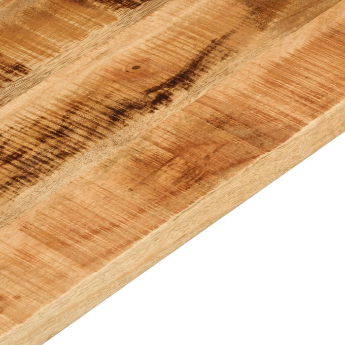 Blat masă, 80x50x3,8 cm, dreptunghiular, lemn masiv mango brut WALTI