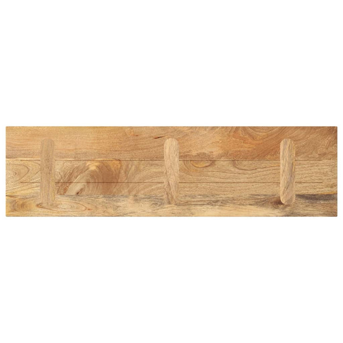 Blat masă, 100x20x2,5 cm, dreptunghiular, lemn masiv de mango WALTI